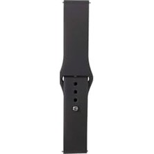 Mabelme (4628) Gri Pace Band Serisi 22MM Klasik Kordon Silikon Strap Kayış-Gri ile Uyumlu