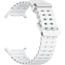 Mabelme - ile Uyumlu Galaxy Ultra 47MM Kordon Ocean Silikon Kordon 118