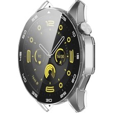 Mabelme - ile Uyumlu Gt4 46MM Sert Pc Kasa ve Ekran Koruyucu (41MM Değildir) - Çok Renkli