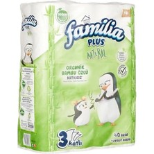 Al-Kar Ticaret Familia Plus Natural 40'lı Paket Tuvalet Kağıdı
