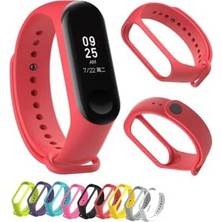 Mabelme Mi Band 3 4 5 6 7 ile Uyumlu Saat Kayışı Ent Kaliteli Mi Band 3 4 5 6 7 ile Uyumlu Spor Saat Kontrast Renkli Termoplastik