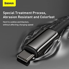 Al-Kar Ticaret Tungsten Hızlı Şarj Kablosu Type-C To Type-C 100W, 1m, Siyah