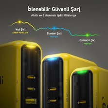 Al-Kar Ticaret The Future 4-In-1 40GBPS 8k Destekli 240W Pd 3.1 Usb4 Süper Hızlı Şarj/data Kablo, Youth 140W 3 Portlu Şarj Adaptörü Seti