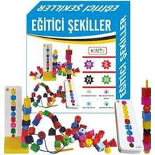 Mabelme Eğitici Şekiller Ipe Dizme Boncuk Sıralama Speedy Bak Diz Boz