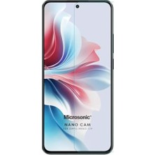 Mabelme Oppo Reno 11F Glass Cam Ekran Koruyucu [reno 11F ile Uyumlu Ekran Koruyucu - Şeffaf]
