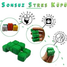 Mabelme Küpü Sonsuz Küp Fidget Popit (Yeşil)