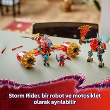 Mabelme Kai’nin Fırtına Aracı 71830-7 Yaş ve Üzeri Çocuklar Için Yaratıcı Oyuncak Yapım Seti, Doğum Günü Hediyesi (333 Parça)