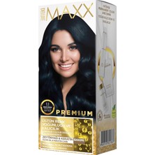 Mabelme Premıum Yarı Kit Set Saç Boyası 1.1 Mavi Siyah