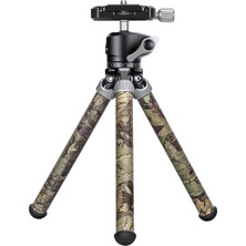 Leofoto MT-02C+LH-22 Karbon Fiber Mini Tripod Kamuflaj