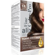 Mabelme Alix Kit Saç Boyası 50 ml 6.8 Çikolata Kahve