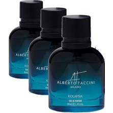 Al-Kar Ticaret Alberto Taccini Kolapsia Erkek Parfümü (50 Ml) (3 Paketi)