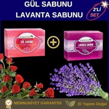 Mabelme 2'li Set Doğal Gül Sabunu ve Lavanta Sabunu