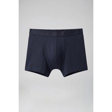 Abluka Online Erkek Pamuklu Modal Lastikli Boxer Lacivert