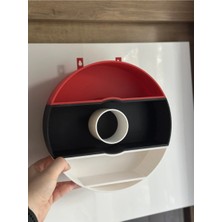 Dekor66 Pokemon Tasarımlı Dekoratif Figür Rafı