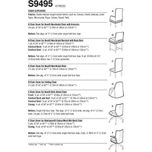 Mabelme Chair Slipcovers-One Sıze -SS9495OS
