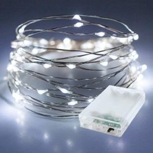 Mabelme - Iki Pilli 3 Fonksiyonlu 3 Metre Beyaz LED