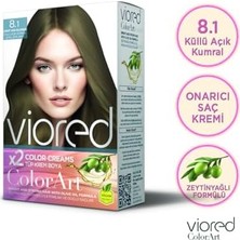 Mabelme Set Saç Boyası 8.1 Küllü Açık Kumral