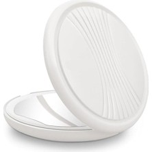 Mabelme 1x 5x LED Işıklı Makyaj Aynası - Cep Çanta Cüzdan Aynası
