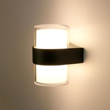 Al-Kar Ticaret LED Duvar Aplik 12W IP54 – Günışığı 3200K, 1170 Lümen, Su Geçirmez Iç ve Dış Mekan Aydınlatma, Bahçe Balkon Teras Ev Koridor Için