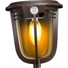 Al-Kar Ticaret Güneş Enerjili Hareket Sensörlü, Cob LED Duvar APLIK/GT-SL18