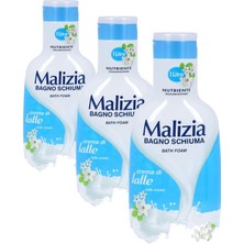 Al-Kar Ticaret Malizia Duş Jeli Süt Kreması 1000 ml (3 Paketi)