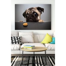 Mabelme (PSTER16706) Köpekcik Eğlenceli Mizahi Kanvas Tablo 40 x 60