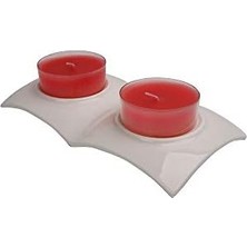 Al-Kar Ticaret Biggdesign Tealight Mum Seti (Yeşil)