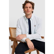 U.s. Polo Assn. Erkek Nil Gömlek Basic 50322343-VR083