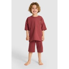 U.s. Polo Assn. Erkek Çocuk Bordo Pijama Takım 50327093-VR014