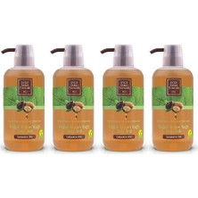 Al-Kar Ticaret Doğal Argan Yağlı Duş Jeli 600 ml Pet Şişe x 4 Adet