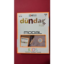 Dündar Kız Çocuk Modal Dikişsiz Patik Çorap-12 Çift