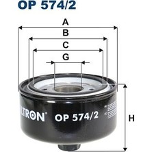 Filtron Fılt Op 574/2 Yag Filtresi