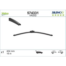 Valeo Val 574331 Silecek Süpürgesi Arka