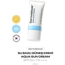 Dermablock Su Bazlı Kore Güneş Kremi Aqua Sun Cream Spf 50 + Pa ++++