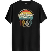 Colermi Vintage Tişört- 1969 Nostalji