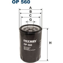 Filtron Fılt Op 560 Yag Filtresi