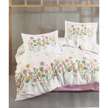 Clasy %100 Pamuk Ranforce Tek Kişilik Nevresim Takımı Roseline V1 Pembe