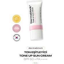 Dermablock Ton Eşitleyici ve Aydınlatıcı Kore Güneş Kremi Tone Up Sun Cream Spf 50 + Pa ++++