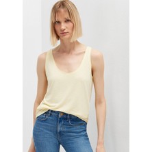 Mavi (Tencel TM) Modal Karışımlı Sarı Atlet 1613216-84571
