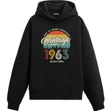 Colermi 1963 Vintage Hoodie – Nostalji Tasarım —