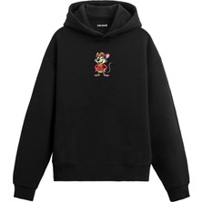 Colermi Neşeli Fare Baskılı Hoodie —