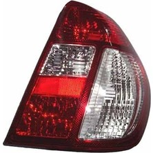 Bzt Renault Clio- 2- Sd- 98/01; Stop Lambası Sağ (Kırmızı/beyaz) (Mars) 8200403982