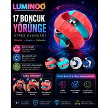 Luminoo Boncuk Yörünge Stres Oyuncağı 17 Çelik Boncuklu Fidget Top