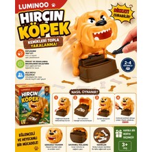 Luminoo Hırçın Köpek Kutu Oyunu Kemik Yakalama Refleks ve Dikkat Oyunu