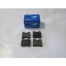 Bzt Opel Astra- F- Sd/hb- 95/98; Arka Fren Balatası (Kablosuz)(Disk) (61,7X57,3X15,5) (Bramax) 4467072