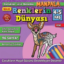 Maxi Yayıncılık Maxi Renklerin Dünyası Çocuklar Için Boyama 7