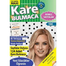 Maxi Yayıncılık Maxi Kare Bulmaca 25
