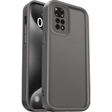 Motto Ticaret Mey Ithalat®   Redmi 10 2022 Kılıf Viera Silikon - Gri
