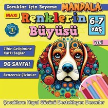 Maxi Yayıncılık Maxi Renklerin Büyüsü Çocuklar Için Boyama 9