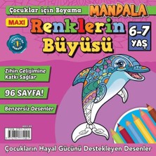 Maxi Yayıncılık Maxi Renklerin Büyüsü Çocuklar Için Boyama 6